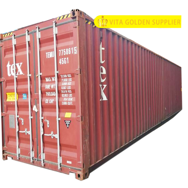 Guangzhou shenzhen ningbo shanghai second hand used 40HQ shipping container supplying in china